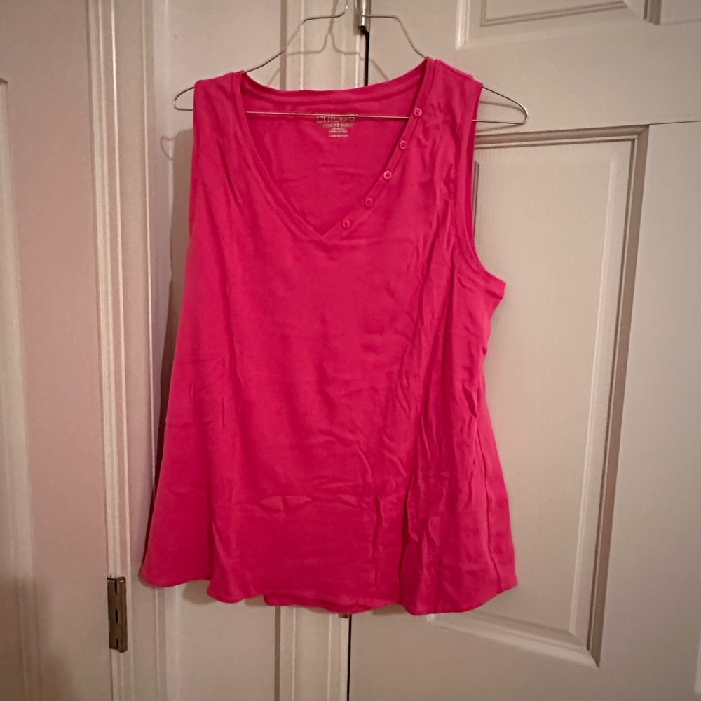 Chico's Bright Pink Tank Top